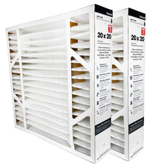 Honeywell 20x20x4 Furnace Filter Model # FC200E1011- MERV 13. Actual Size 19 15/16" x 19 3/4" x 4 3/8." Case of 2