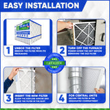 20x25x2 Furnace Filter MERV 8 Pleated Filters. Case of 12 MADE IN CANADA by FurnaceFilters.Ca