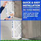 20x25x2 Furnace Filter MERV 8 Pleated Filters. Case of 12 MADE IN CANADA by FurnaceFilters.Ca