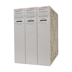 Generic Honeywell 20x20x4 Furnace Filter Model # FC100A1011 MERV 13. Actual Size 19 15/16" x 19 3/4" x 4 3/8." Case of 3