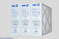 York G1-1056 Furnace Filter MERV 14/15. Actual Size 15 3/8" x 25 1/2 x 5 1/4." Case of 3