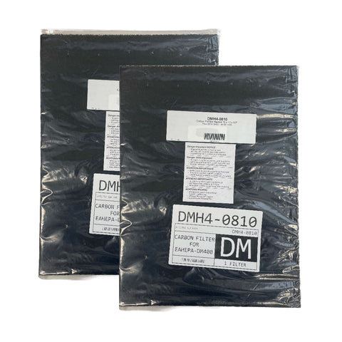 DMH4-0810 Carbon Filter for Model DM400 Hepa Air Cleaner. Package of 2