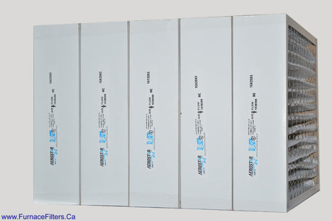 Dafco 16 x 20 x 5 Pleated Filters. MERV 8 Rated. Case of 5
