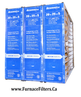 Reservepro 4501/4551 Furnace Filter 20x25x5. Actual Size 19 5/8" x 24 3/16" x 4 15/16."Case of 3.