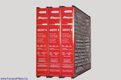 Reservepro 4521 or 14164 Mac 1200, Genuine 16x25x3 MERV 8. Package of 3