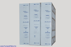 FR1600-100 White Rodgers OEM 21x20x5. Actual Size 21" x 20 3/8" x 5." Case of 3.